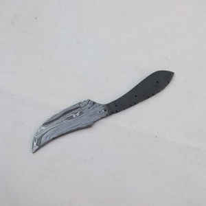 Lames vierges en acier inoxydable Damas Couteau forgé à la main Lame vierge - Product Image 1