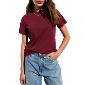 Camisetas de Mujer, Corte Regular, Algodón Premium, Impresión 3D de Verano, Ecológicas, Transpirables, Servicio OEM para Venta al por Mayor de Moda - Product Image 6