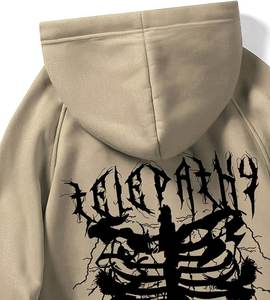 Sudadera con Capucha Unisex de Alta Calidad en Poliéster/Algodón, Sudadera con Bordado Creativo y Estampado para Hombre, Invierno 2025, Color Personalizado - Product Image 3