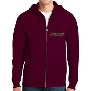 Sweat à capuche zippé unisexe oversize 600 500 400 g/m² pour sweats à capuche zippés en coton épais personnalisé molletonné/éponge française - Product Image 6