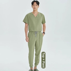 Nursing Scrubs <b>Set</b> Anti-Wrinkle Medical Surgical Gown Wholesale Hospital Scrub Top <b>Doctor</b> Nurse Special Scrub Uniform Men Women - Product Image 6