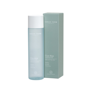 Sarah Farm Cica Aloe, tónico para la piel hecho en Corea, piel facial sensible, aclaramiento y fortalecimiento de la barrera de la piel, suministro OEM - Product Image 1