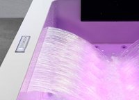 Baignoire de massage intérieure Aquaspring, jacuzzi, bain à remous, baignoire hydromassage, vente en gros de baignoires spa pour 1 personne avec cascade