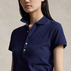 OEM/ODM Custom Logo 100% Cotton Eco-Friendly Knitted Solid Quick Dry 220g <b>Women's</b> <b>Shirt</b> High Quality Breathable Summer Casual - Product Image 4