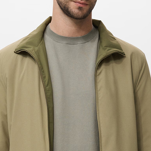 Veste bomber pour homme, nouvelle arrivée, prix bas, tendance, coupe régulière, design uni, couleur unie, personnalisable OEM, 2026 - Product Image 2