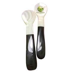 Natural Seashell <b>Spoon</b> Handmade Mother of Pearl <b>Spoon</b> Decorative Shell <b>Spoon</b> for Dessert Caviar Coffee Tea Gift - Product Image 5