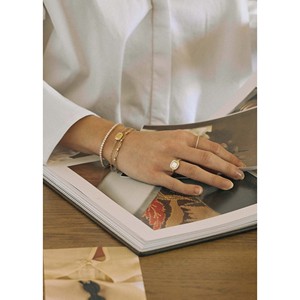 Estate Yellow <b>Gold</b> Fashion <b>Charm</b> <b>Bracelet</b> - Product Image 5