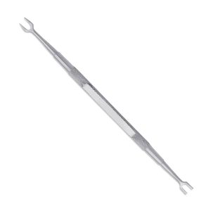 Lime à pieds en acier inoxydable personnalisée, pousse-cuticules, poignée ergonomique professionnelle, bord tranchant durable, coupe précise, épaisse et dure - Product Image 1