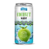 Boisson à l'Eau de Coco 100% en Canette de 250ml, OEM ODM Marque Privée, Fabricant Vietnamien de Boissons pour USA UK Moyen-Orient Afrique