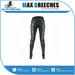 Culotte de genou à siège complet en silicone de haute qualité de taille personnalisable culotte d'équitation confortable produits de cheval d'exportation mondiale - Product Image 2