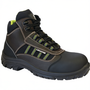 Botas de Seguridad Danube S3 SRC EN20345 con Forro de Cuero/Texil Negro/Marrón, Talla 42, para Equipo de Seguridad y Supervivencia - Product Image 2