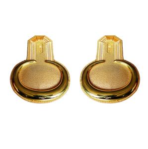 NUEVAS Hombreras de Alambre Dorado con Flecos, Epaulettes para Uniformes de Banda de Marcha - Product Image 1