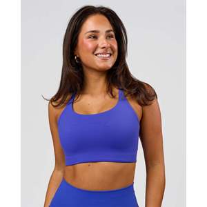 Soutien-gorge de sport Twist D/DD/E-Power Cobalt réglable et rembourré pour l'entraînement en salle de sport, grande taille, ajustement confortable - Product Image 4