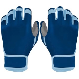 Gants de baseball professionnels en cuir, gants de frappe personnalisés à doigts entiers, protection des mains, gants de baseball pour jeunes et adultes, légers - Product Image 1