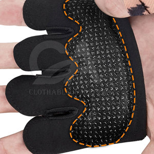 Guantes de Gimnasio de Neopreno sin Dedos con Correa Ajustable para la Muñeca 2026, Guantes Transpirables de Neopreno de Medio Dedo para Hombre y Mujer - Product Image 5