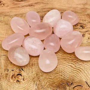 Quartz rose naturel personnalisé en gros dégringolé pierre précieuse en vrac taille et forme disponibles matériel de quartz - Product Image 4