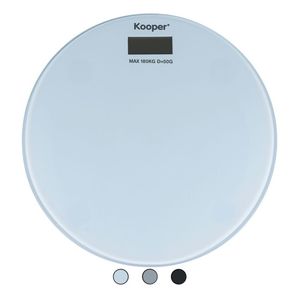 Bilancia Digitale Kooper con Display LCD in Vetro Temperato, Bilancia da Bagno a Batteria per Uso Domestico - Product Image 1