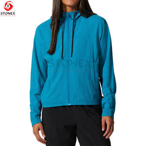 Respirant Femmes Vêtements Mode Polaire Plaine À Capuche Veste À Manches Longues Meilleure Vente Top Qualité - Product Image 6