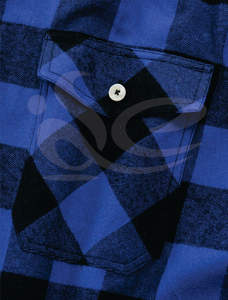 เสื้อเชิ๊ตผู้ชายผ้าสักหลาดติดกระดุมแขนยาวทรงหลวมใส่สบายและนุ่มสบายสำหรับแฟชั่นฤดูใบไม้ร่วง - Product Image 2