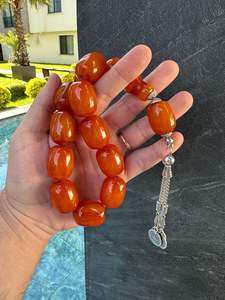 LUNETTES PERLES DE PRIÈRE MUSULMAN TASBIH ROSAIRE MUSULMAN Perles DE PRIÈRE Perles de prière musulmanes Résine de Tasbih islamique - Product Image 4