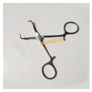 Pinzas de Toalla Backhaus con Logotipo Personalizado, Instrumentos Quirúrgicos Manuales con Mandíbula Curva Afilada, Herramientas Más Vendidas - Product Image 1