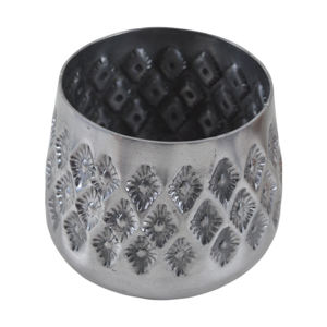 Pot à Cire en Fer Design Vintage Décor Pot à Bougie Design en Métal Solide Idéal pour la Décoration de Table Conteneur à Cire Design - Product Image 5