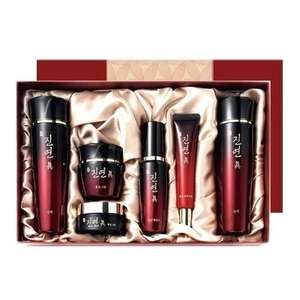 Plan de Cuidado Facial de 5 Piezas de Jin Yeon-jin, Reafirmante e Hidratante con Ingredientes de Colágeno y Ácido Hialurónico - Product Image 1