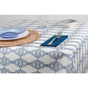 <b>Blue</b> 1.20x25m Escorial Print Tablecloth <b>Roll</b> Air Soft Dry-<b>Tissue</b> B2B - Product Image 2