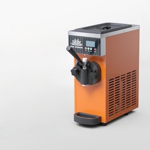 Machine à glace molle à 3 saveurs en acier inoxydable de haute qualité avec double compresseur pour usage en restaurant, double tension - Product Image 2