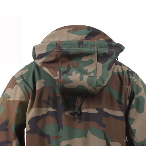 Hermoso diseño chaqueta impermeable al aire libre, chaqueta Softshell marrón personalizado de alta calidad barato hombres chaqueta Softshell impermeable - Product Image 6