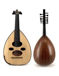 Oud Árabe Profesional de 13 Cuerdas y 7 Posiciones - Lúdano Oriental Hecho a Mano con Madera de Lebbek y Abeto - Product Image 1