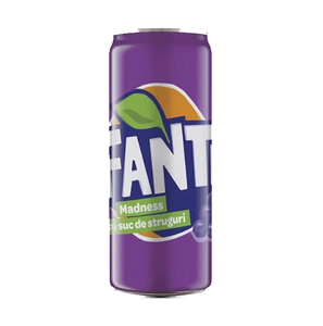 Fanta US Grape Soda authentique, 12x355ml, canettes, saveur raisin américaine importée, sans caféine, boisson gazeuse, vente en gros, approvisionnement en vrac - Product Image 1