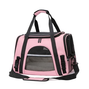 <b>Pet</b> <b>Carrier</b> Backpack Small Size Mesh Panel Breathable Design For Outdoor Use - Product Image 1