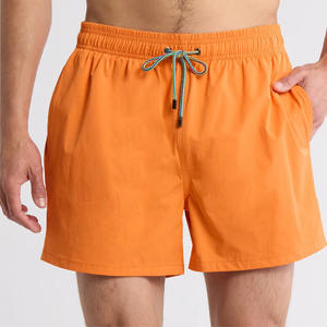 Latest Model Screen Printed Elastic Waist Casual Beach Shorts Custom Logo Low MOQ Anti-Bacterial Stretchable All Colors - Product Image 1