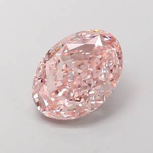 Diamante Ovalado de 2.02ct VS1 Rosa Claro Fantasía Cultivado en Laboratorio - Product Image 1