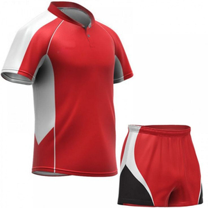 Uniforme de rugby personnalisé pour adultes, ensemble de chemises de sport respirantes de dernière génération du fabricant, style vêtements de football - Product Image 5