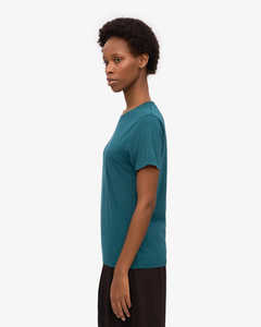 Custom Made Casual Outwear Women T-shirt 100% Cotton Shoulder Tee Custom Short Sleeve Top Fournisseur - Product Image 3