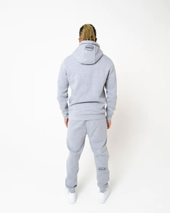 Wholesale High Quality 280g StreetWear 90s Tracksuits <b>Thick</b> <b>Fleece</b> Loose Pattern Custom Tracksuits Heavy Weight Men Clothing Set - Product Image 6
