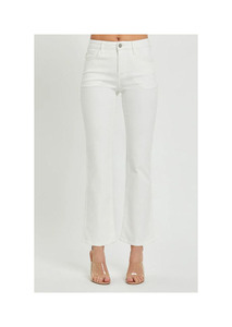 Jeans pour femmes blancs Boot Cut Denim Pantalons pour femmes jeans blancs pour femmes - Product Image 5