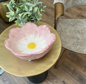 Juego de Vajilla de Cerámica con Diseño de Flores, Venta Directa de Fábrica, Tazón Creativo de Tulipanes Rosas, <span class=keywords><strong>Plato</strong></span> de Cerámica para Postre y Pastel, <span class=keywords><strong>Plato</strong></span> Simple para Cena - Product Image 1