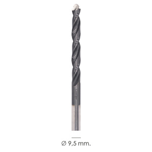 Broca Alpen HSS con testa in metallo Ø 9,50 mm. Tecnologia PEC con 3 fili di taglio - Product Image 3