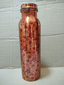 <b>Drink</b> Ware High Quality Printed 99.98% Pure <b>Copper</b> Water <b>Bottle</b> Cheap Wholesale Rate Direct Factory Modern Classic Style <b>Bottle</b> - Product Image 4