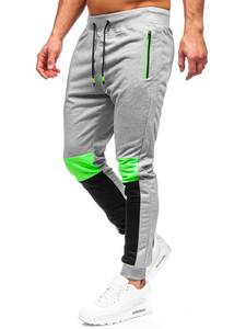 Joggers de lana gruesa de invierno para hombre, pantalones de chándal de algodón de cintura alta, pantalones casuales holgados - Product Image 2
