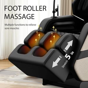 <b>Massage</b> <b>Chair</b> Full Body with APP Control Track Zero Gravity <b>Massage</b> <b>Chairs</b> with Leg Auto Extension Modes Heating Shiatsu Sleep - Product Image 4