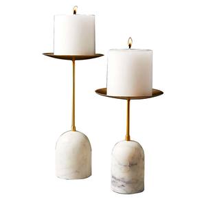 Aluminum Brass <b>Gold</b> Plated <b>Candle</b> <b>Holder</b> <b>Gold</b> Plated Single <b>Candle</b> <b>Holder</b> Home Indoor and Outdoor Decoration Wedding <b>Candle</b> - Product Image 2
