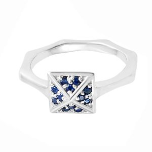 Bagues en argent sterling 925 de qualité supérieure, bijoux fantaisie délicats, pierres précieuses de couleur zircon pour femmes - Product Image 3
