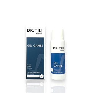 Dr. Tili Gel Gambe 125ml Hidratante y Calmante con Fragancia a Menta, Uso Nocturno para Piernas, Todo Tipo de Piel, Adultos, Hecho en Italia - Product Image 1