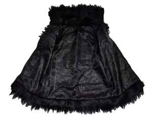 Veste courte de fête bohème Banjara incroyable avec fausse fourrure - Product Image 4