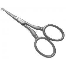 Tijeras de Manicura Profesionales de Acero Inoxidable para Diestros con Hoja Curva Afilada para el Cuidado de Cutículas y Uñas - Product Image 5