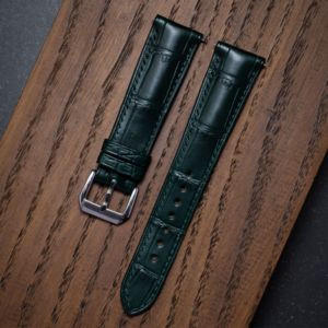 Correa de Reloj de Cocodrilo en Varios Tamaños y Colores, Resistente al Agua, Correa de Cuero de Caimán, Accesorio de Joyería de Lujo Hecho a Mano - Product Image 5